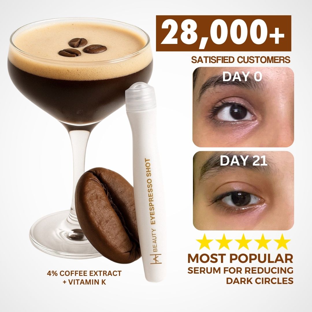 Eyespresso Shot 4% Coffee Extract+Vit K - Hira Ali